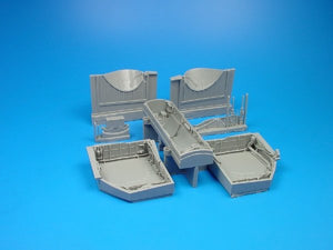 Aires 2030 Su-27 Flanker B baie de train d&amp;#39;atterrissage 1/32 Trumpeter