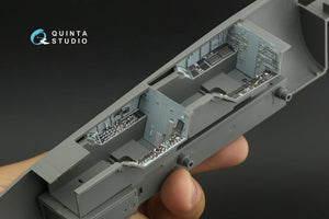 Quinta Studio QD32147 F/A-18B 3D-Printed &amp;amp; coloured Interior on decal paper (Academy) 1/32 – immagine 10
