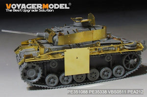 Voyager Model PE351088 WWII German Pz.KPfw.III Ausf.M basic Dragon 1/35 – immagine 10
