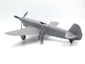 ICM 32092 Normandie-Niémen. Plane of Marcel Lefevre (Yak-9T with Marcel Lefevre figure) 1/32 – Bild 5