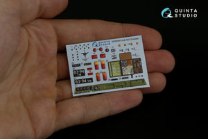 Quinta Studio QD35040 UAZ-452 3D-Printed &amp;amp; coloured Interior on decal paper (Zvezda) 1/35 – Bild 9