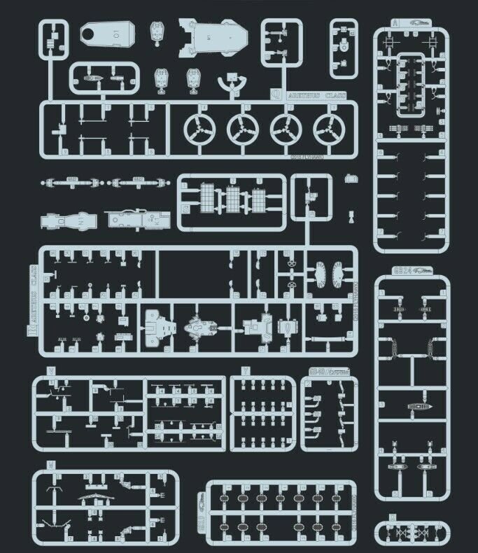FlyHawk Model FH1157 HMS Aurora 1941 - Limited 1/700 – imagen 5