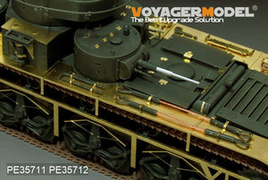 Maquette Voyager PE35711 Char lourd russe T-35 de la Seconde Guerre mondiale (canon inclus) (Pour HobbyBoss 83841) 1/35 – image 2