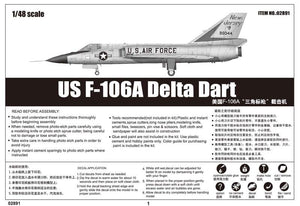 Trumpeter 02891 US F-106A Delta Dart 1/48 – Bild 4