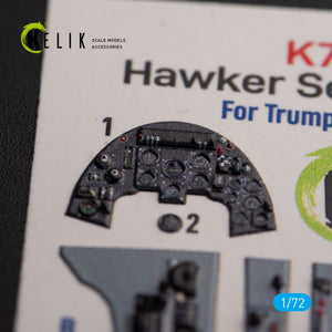KELIK K72153 Hawker Sea Fury FB.11 - interior 3D decals for Trumpeter kit 1/72 – image 2