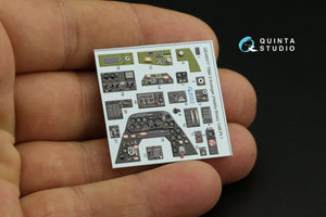 Quinta Studio QD48377 TBM-3 Avenger 3D-Printed &amp;amp; coloured Interior on decal paper (Hobby Boss) 1/48 – immagine 4
