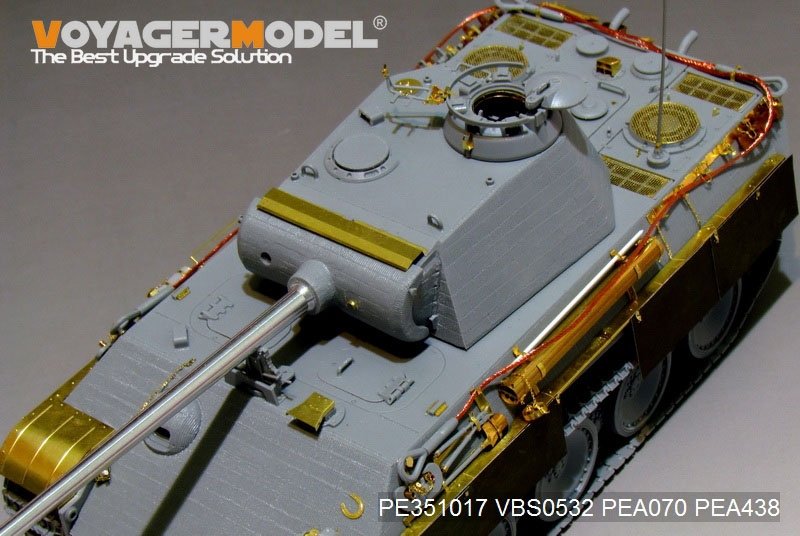 Voyager Model PE351017 WWII German Panther G Early ver.Basic upgrade set (For TAKOM 2119/2134) 1/35 – Bild 15