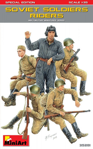 MiniArt 35281 Soviet Soldiers Riders. Special Edition 1/35
