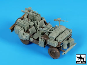 Black Dog T35224 British SAS jeep Africa accessories set 1/35 – zdjęcie 4