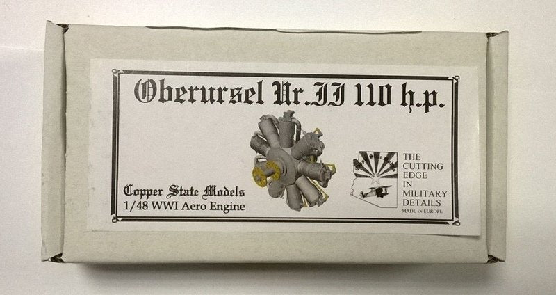 Copper State Models E48-007 Oberursel Ur.II 110 HP 1/48