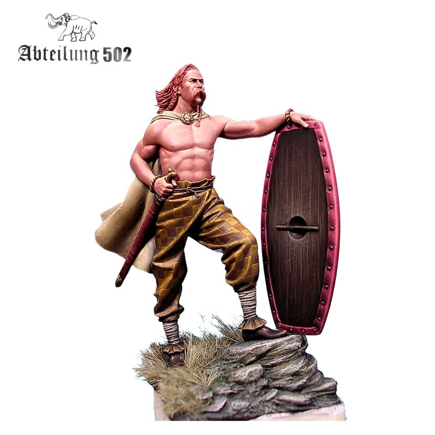 502 Abteilung ABT1017 CELTIC WARRIOR 3RD CENTURY B.C. 54MM RESIN. – Bild 2