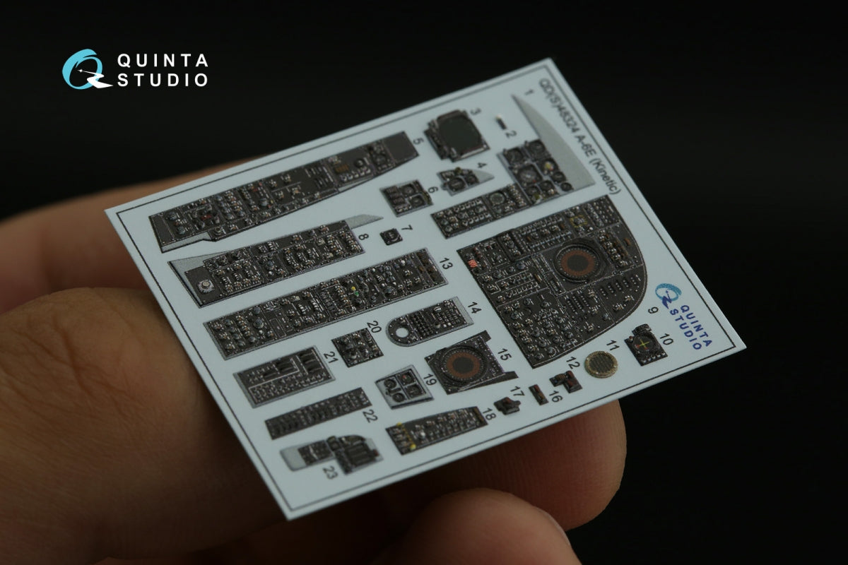 Quinta Studio QD48324 A-6E 3D-Printed coloured Interior on decal paper (Kinetic) 1/48 – zdjęcie 7