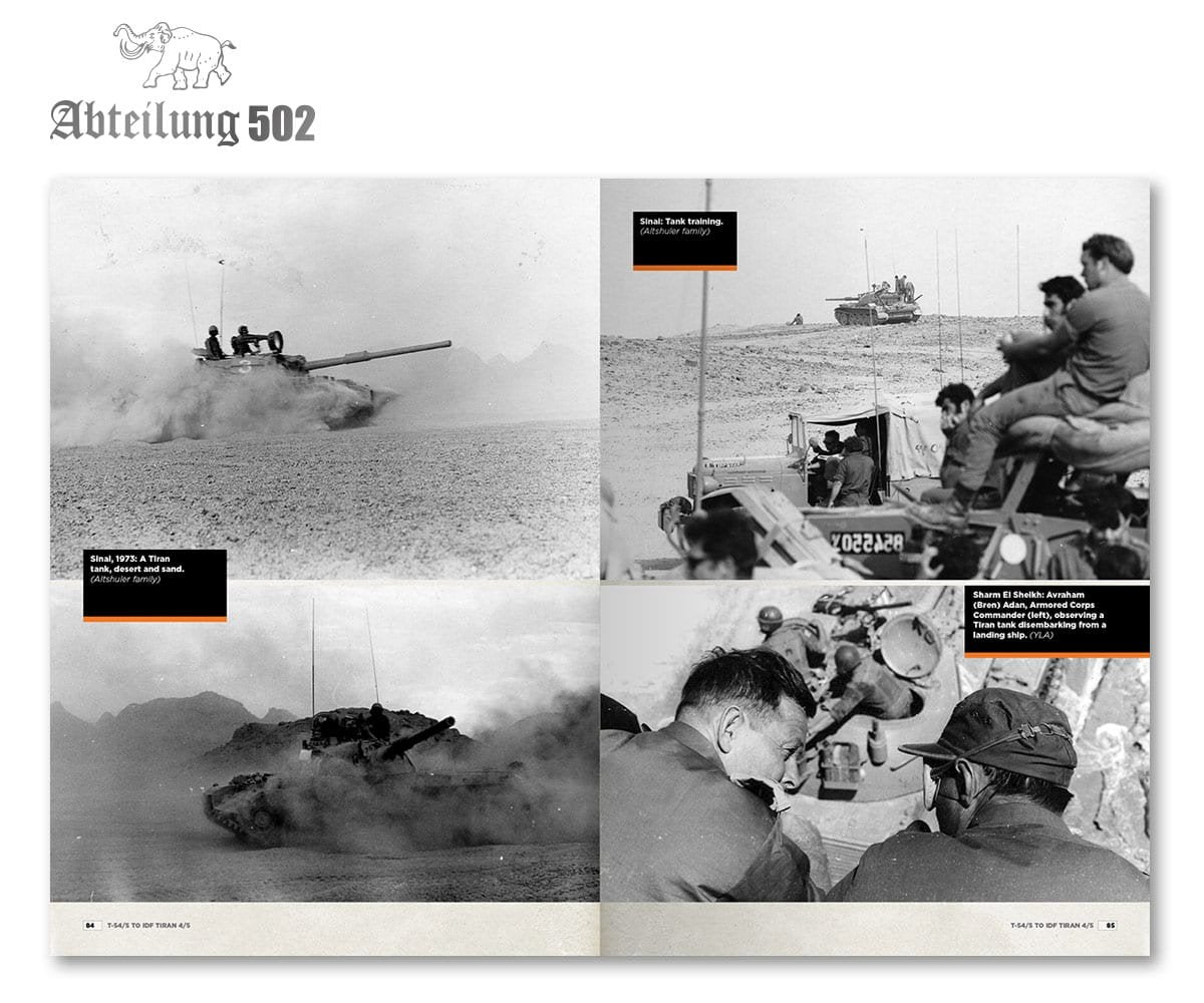 502 Abteilung ABT607 T-54/5 TO IDF TIRAN 4/5 THE BIRTH OF A BASTARD TANK – imagen 9