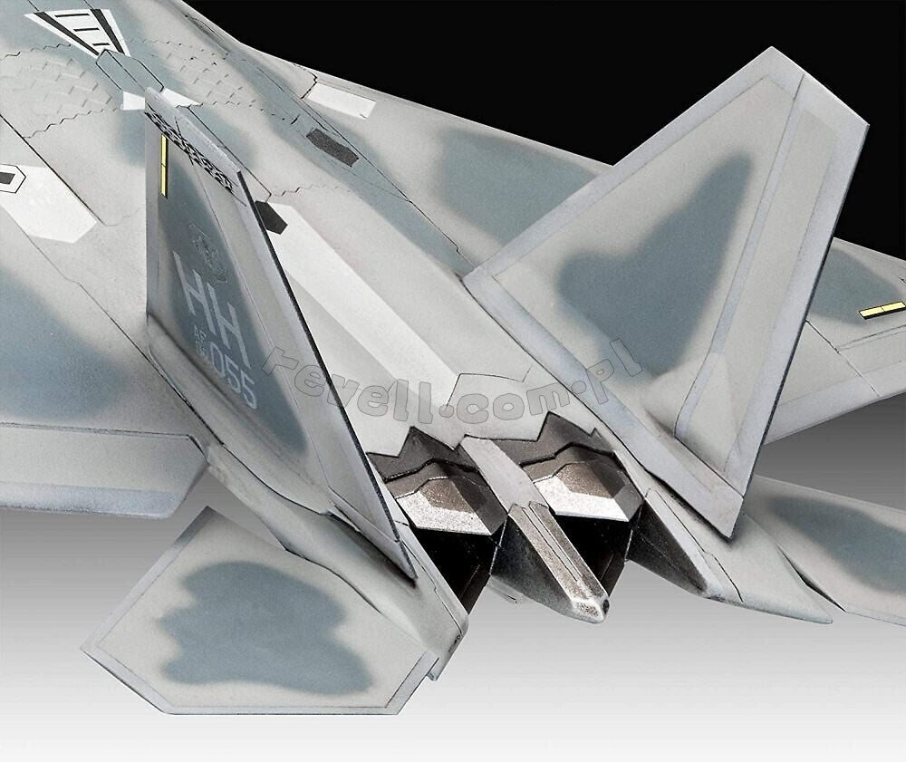Revell 63858 Lockheed Martin F-22A Raptor - model set 1/72 – Bild 6