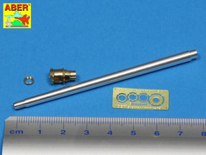 Aber 35L-137 US 76 mm M1A2 barrel with muzzle brake for Sherman M4 &amp;amp; M-18 Hellcat (1/35) – image 2