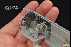 Quinta Studio QD32063 Bf 110C/D 3D-Printed &amp;amp; coloured Interior on decal paper (for Dragon kit) 1/32 – Bild 8