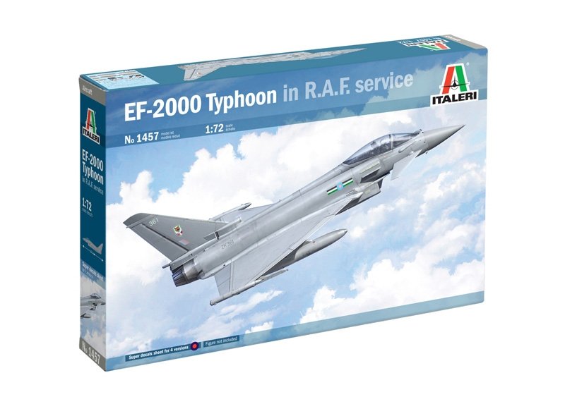 Italeri 1457 EF-2000 Typhoon In RAF Service 1/72