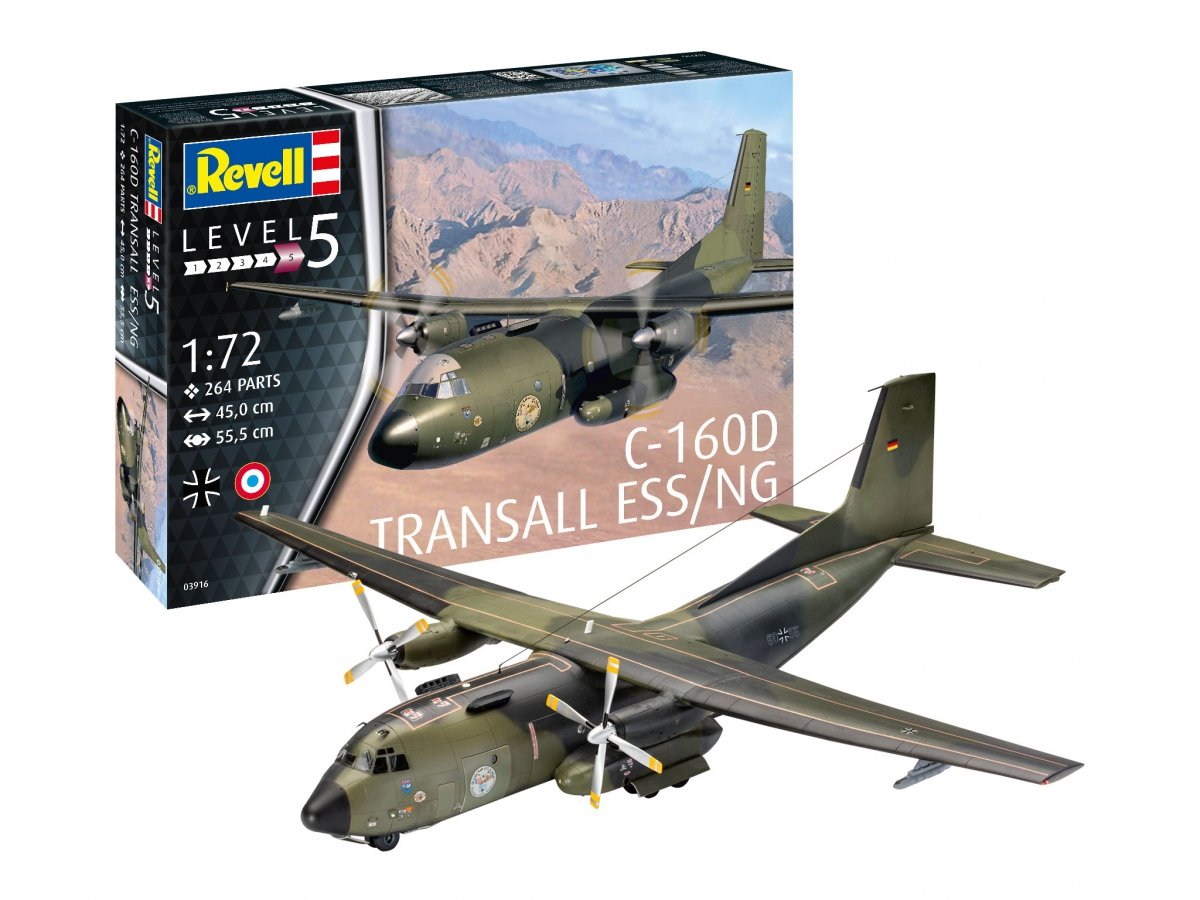 Revell 03916 C-160 Transall Eloka 1/72 – Bild 2