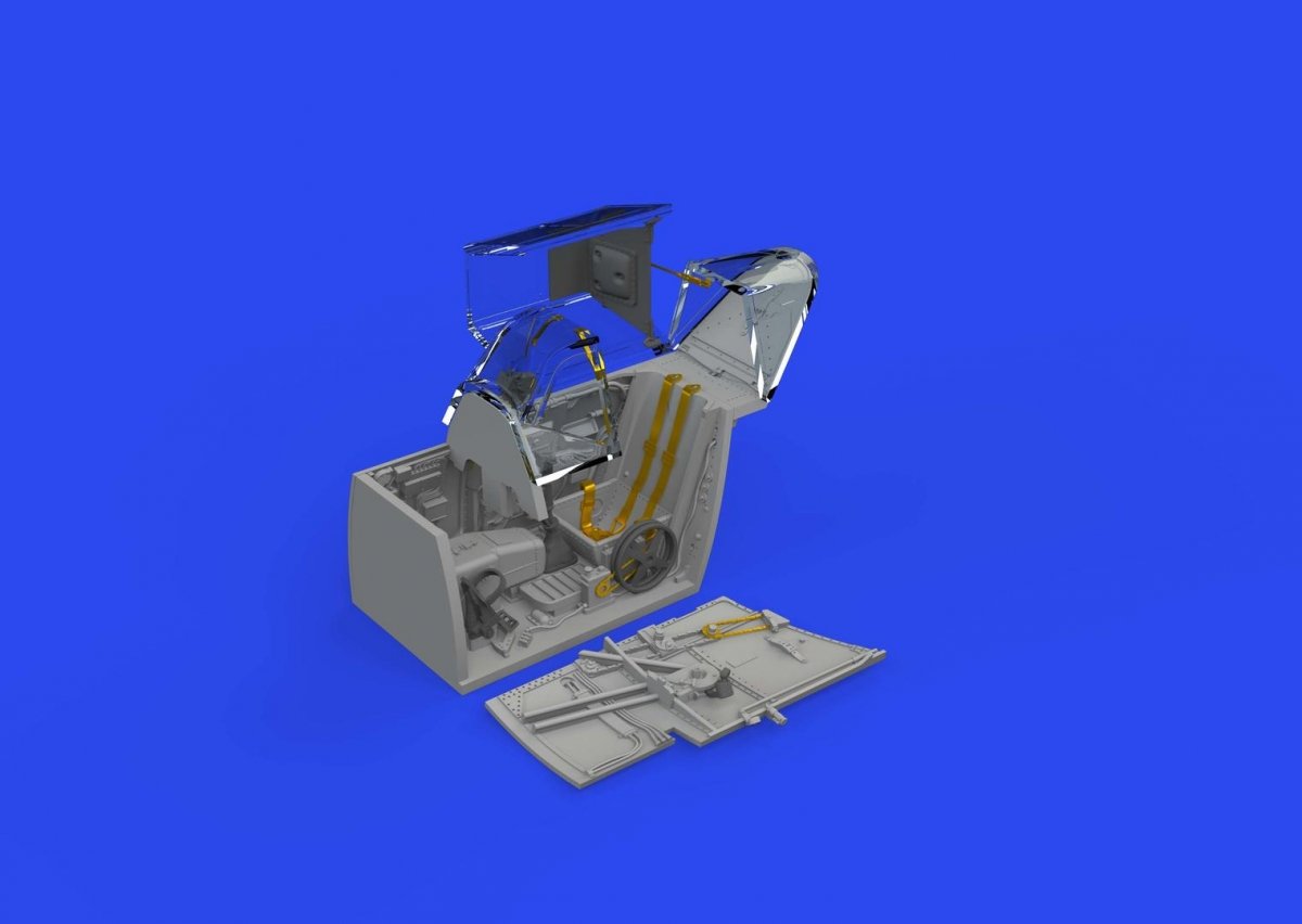 Maquette Eduard 648876 Bf 109F cockpit (impression Eduard 1/48) – image 2