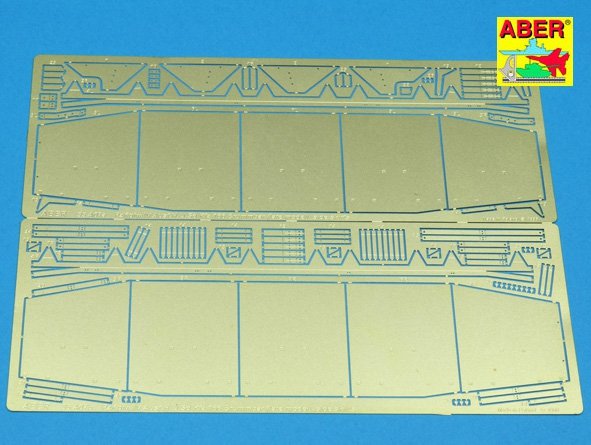 Aber 35A007 Osłony boczne do PzKpfw IV (H.J),Brummbar 1/35