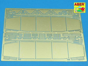 Aber 35A007 Osłony boczne do PzKpfw IV (H.J),Brummbar 1/35
