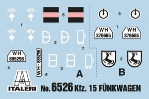 Italeri 6526 Kfz.15 FUNKWAGEN – image 2