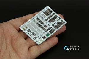 Quinta Studio QD32078 OV-10A (USN version) 3D-Printed &amp;amp; coloured Interior on decal paper (KittyHawk) 1/32 – zdjęcie 5