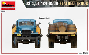 MiniArt 38056 US 1,5t 4×4 G506 FLATBED TRUCK 1/35 – zdjęcie 4