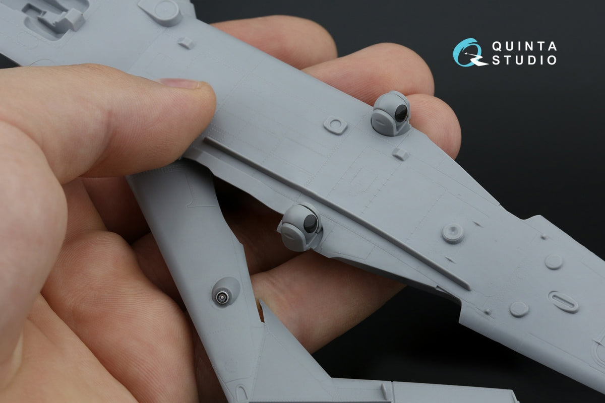 Quinta Studio QP48037 Ka-52 Optical elements for the Vitebsk protection complex (Zvezda) 1/48 – immagine 7