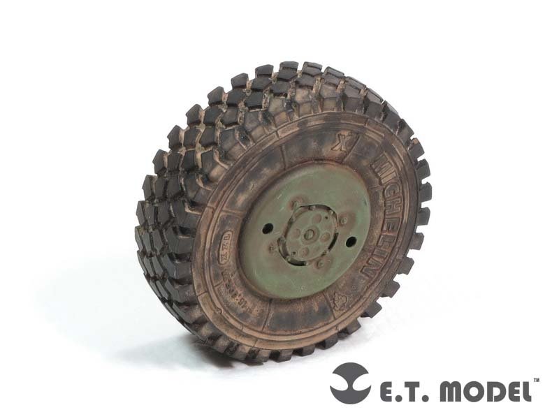 E.T. Model ER35-041 Modern U.S. M1070 Truck Tractor Weighted Road Wheels For HOBBYBOSS 85502 1/35 – Bild 2