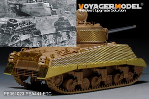 Maquette Voyager PEA441 WWII US Sherman M4A3 Sommerville Matting (GP) 1/35 – image 7