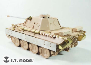 Maquette ET E35-274 Panther D allemand de la Seconde Guerre mondiale (production moyenne/tardive) (pour maquette Meng) 1/35  – image 2