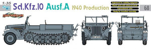 Cyber Hobby 6630 Sd.Kfz.10 Ausf.A 1940 Production 1/35
