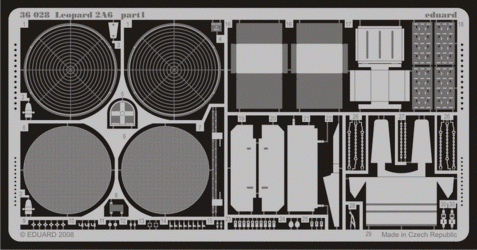 Eduard 36028 Leopard 2A6 1/35 Tamiya – Bild 2