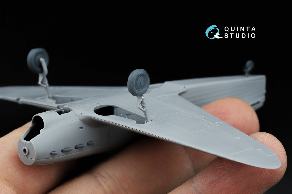 Quinta Studio QT72012 Yak-1/Yak-3 Roues lestées (tous les kits) 1/72  – image 4