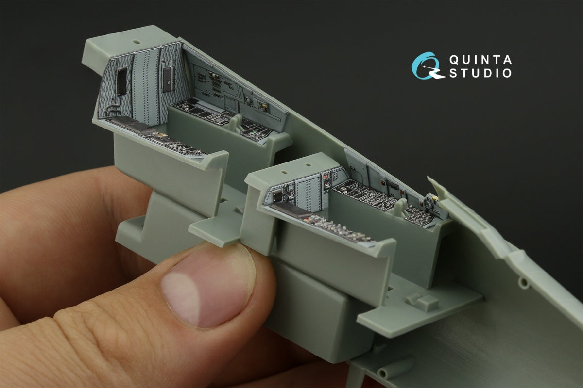 Quinta Studio QD48415 F-15D 3D-Printed coloured Interior on decal paper (Academy) 1/48 – immagine 10