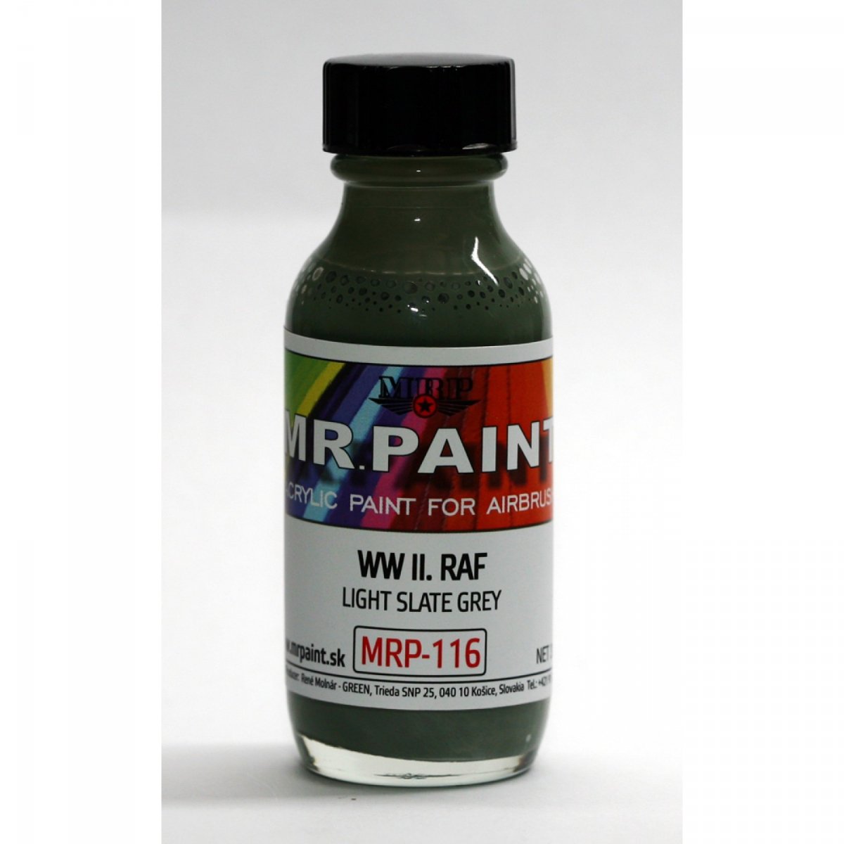 MR. Paint MRP-116 LIGHT SLATE GREY WWII RAF 30ml – immagine 2