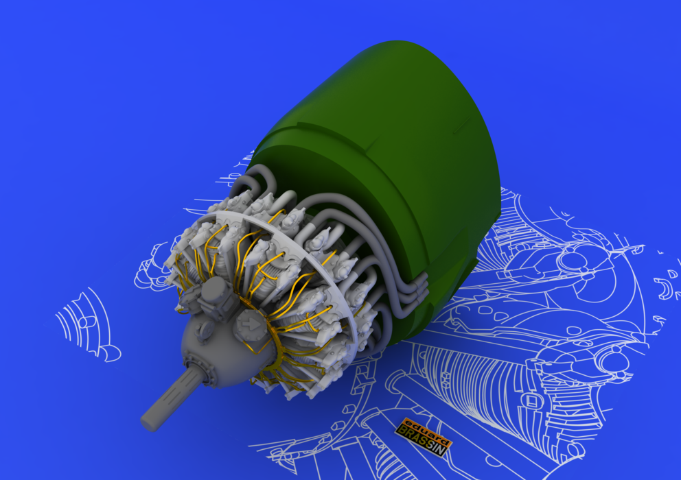 Eduard 648056 R-2800-10 engine 1/48 (Eduard) – image 4