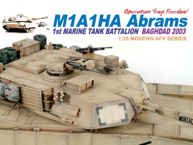 Dragon 3533 M1A1HA Abrams BAGHDAD 2003 1/35 – immagine 2