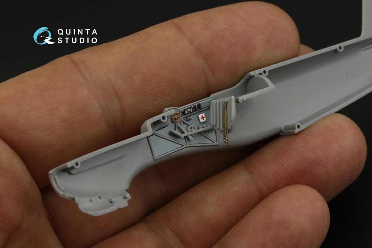Quinta Studio QD72084 Yak-1B 3D-Printed &amp;amp; coloured Interior on decal paper (Arma Hobby) 1/72 – zdjęcie 5