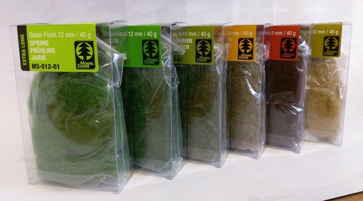Model Scene 012-07 Grass-Flock 12 mm - Beige 40g – immagine 2