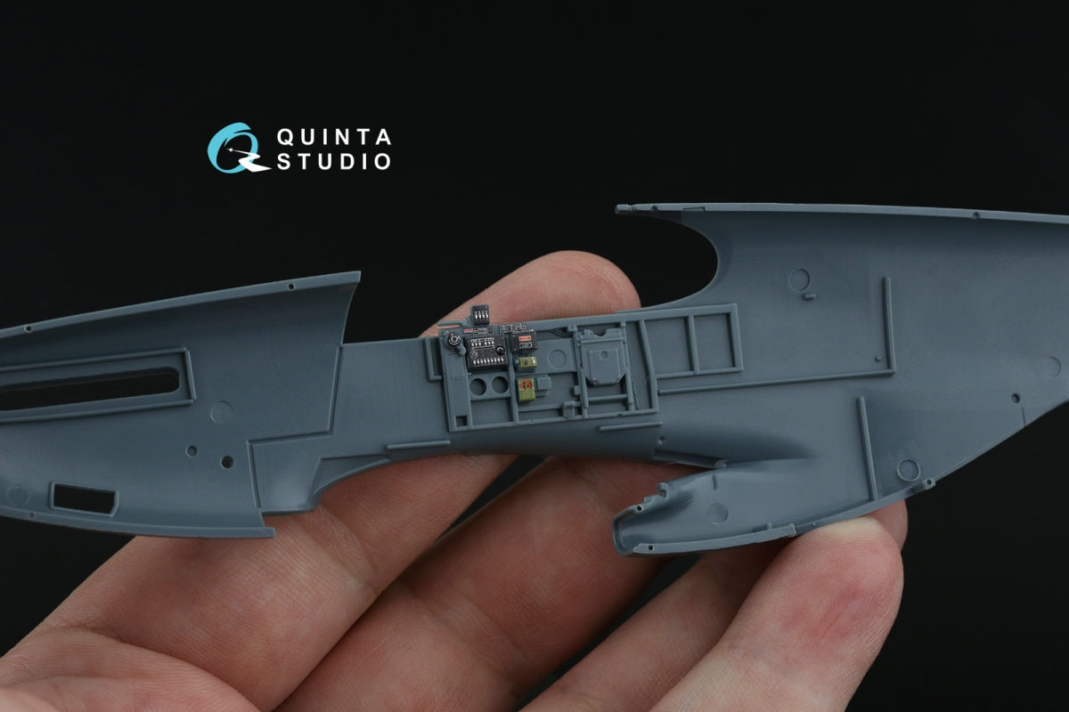 Quinta Studio QD48500 P-51B late/P-51C Late 3D-Printed coloured Interior on decal paper (Eduard) 1/48 – Bild 12