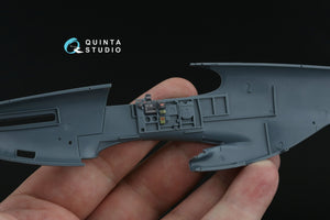 Quinta Studio QD48500 P-51B late/P-51C Late 3D-Printed coloured Interior on decal paper (Eduard) 1/48 – Bild 12
