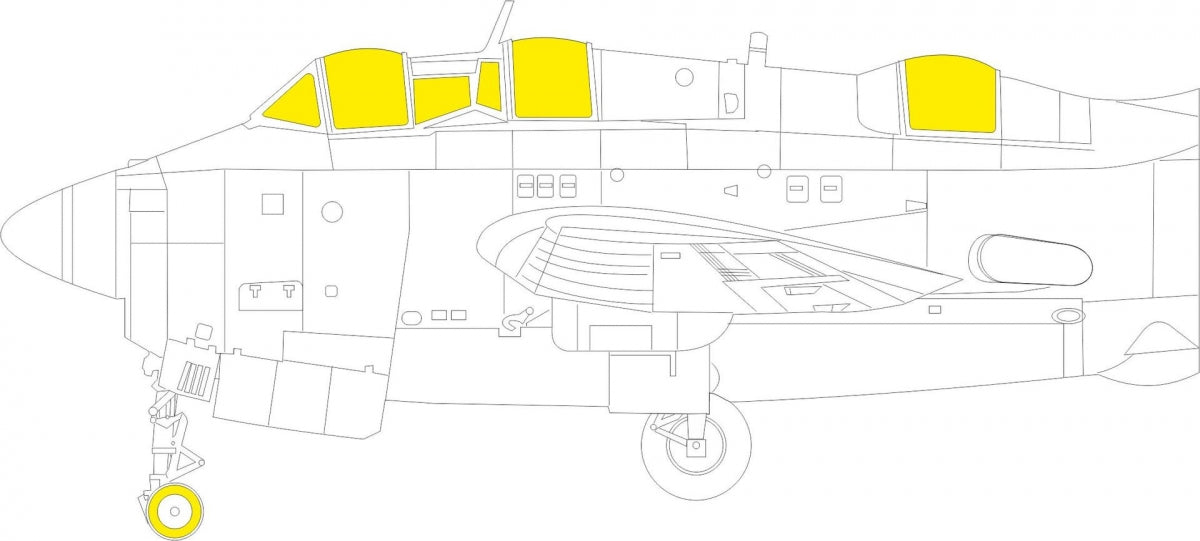 Eduard 644272 Gannet AS.1/ AS.4 LooKplus AIRFIX 1/48 – zdjęcie 8