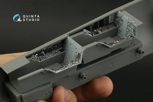 Quinta Studio QD32156 F/A-18D late 3D-Printed &amp;amp; colored Interior on decal paper (Academy) 1/32 – image 3