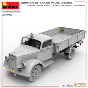 Miniart 35442 GERMAN 3T CARGO TRUCK 3,6-36S. PRITSCHE-NORMAL-TYPE. MILITARY SERVICE 1/35 – immagine 8
