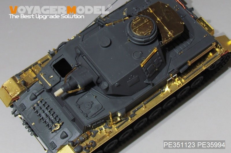 Voyager Model PE351123B WWII German Pz.Kpfw.IV Ausf.F1 Basic（B ver included Ammo）（For TAMIYA 35374） 1/35 – image 2