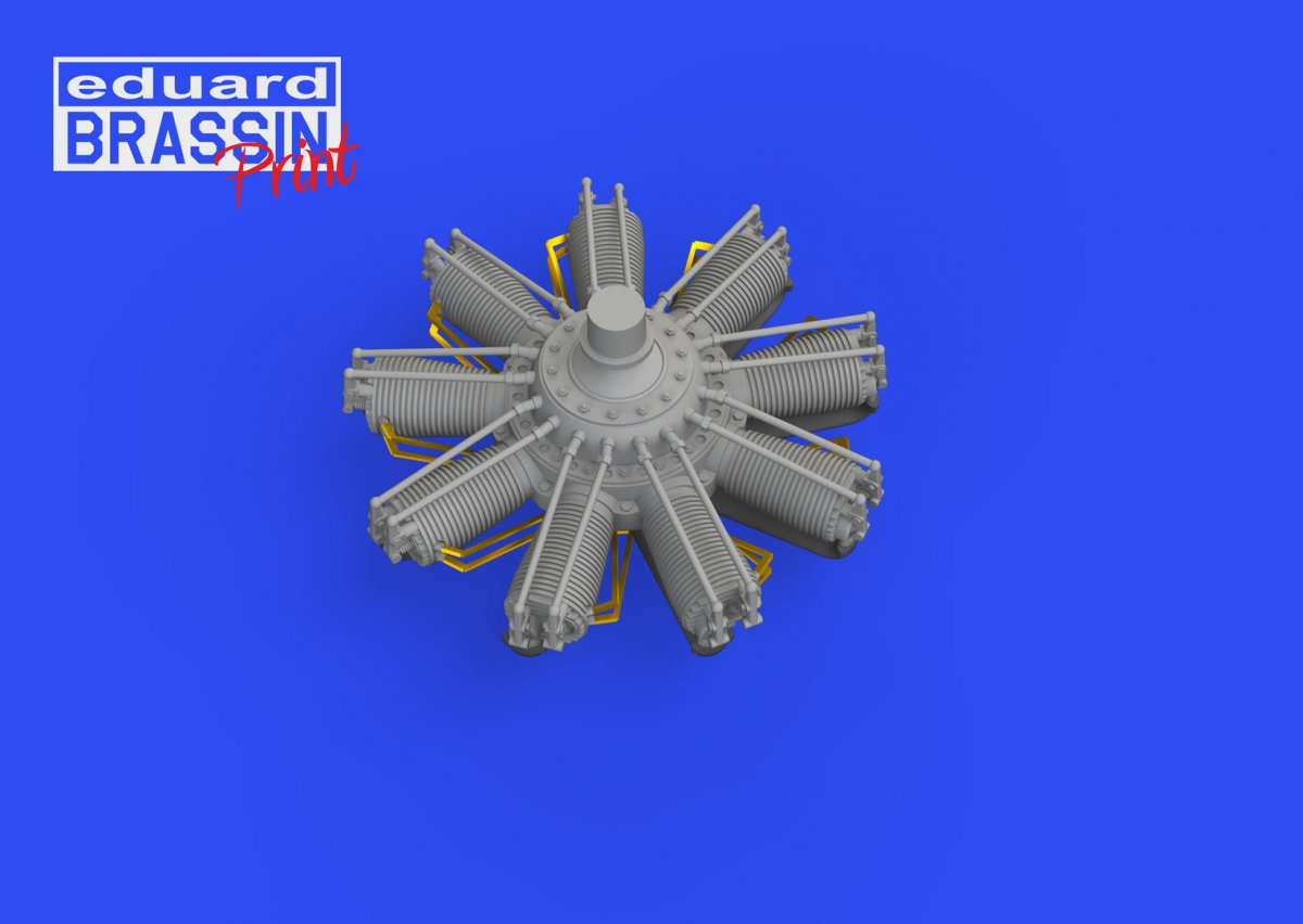 Eduard SIN64889 Sopwith Camel Clerget engine EDUARD 1/48 – zdjęcie 17