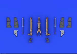 Eduard 648080 MiG-21 undercarriage legs BRONZE 1/48 (Eduard) – imagen 2