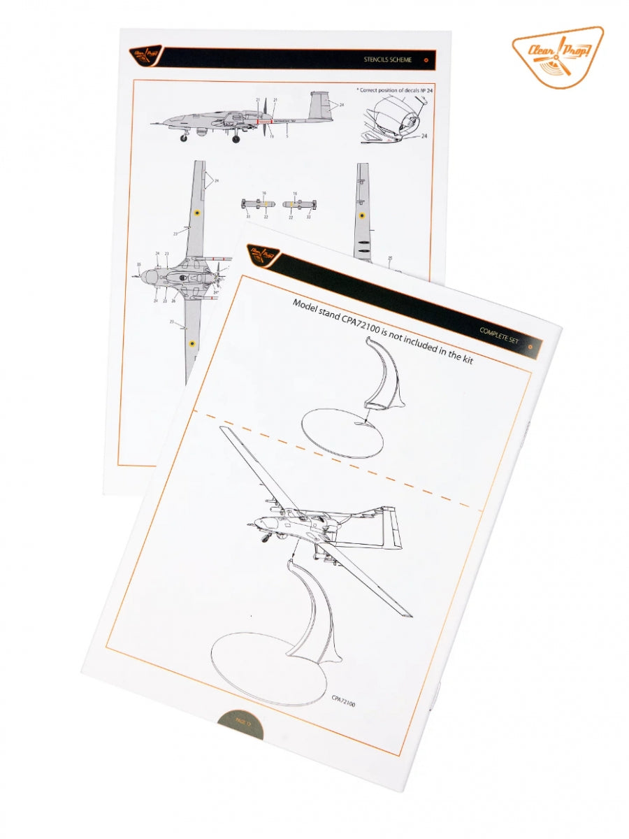 Clear Prop! CP4810 TB.2 UAV UKRAINIAN NAVY STARTER KIT 1/48 – image 11